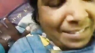 Tamil granny from sion taking cock