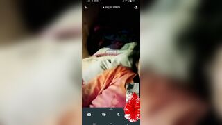 Desi Marathi woman rubs her pussy while talking dirty