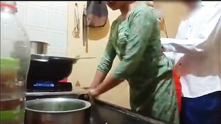 Desi Marathi chachi bhatija kitchen sex video