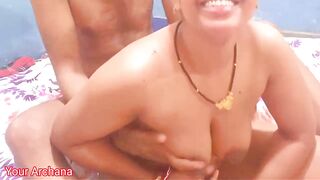 Desi marathi couple blowjob and pussy fucking in online cam