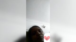 Cheating Marathi bhabhi shows her black pussy to lover